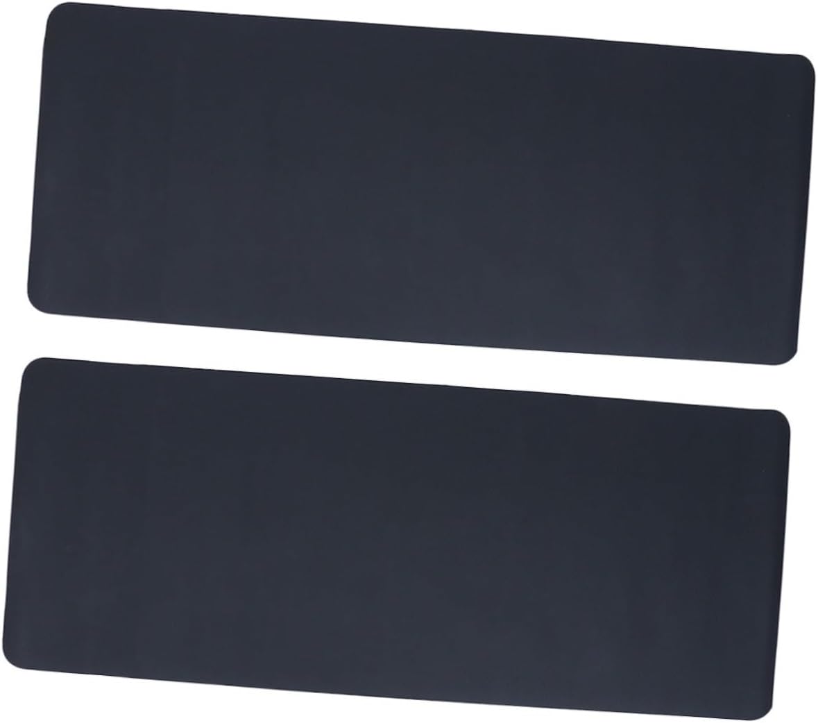 Yardwe 2pcs Thick Treadmill Sound Insulation Pad Exercise Mat for Home Gym Slip Workout Mat Noise Reduction Pad