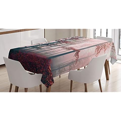 ABAKUHAUS Bosque Mantele, La caída del otoño Naturaleza Bosque Cover