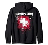 Eminem Splattered M&P Hip Hop Music by Rock Off Zip Hoodie