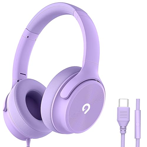 Auriculares de diadema USB C que solucionan el dolor de orejas con su ajuste cómodo