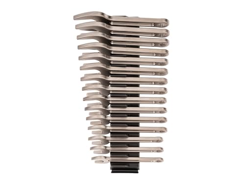TEKTON Service Wrench Set with Modular Organizers, 15-Piece...