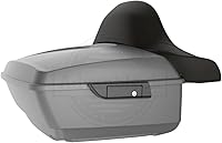 Vista 41 de Moto Onfire Harley Tour Pack King Tour Pack Accesorios Respaldo Pad Fit para Harley Touring 1997+ (Manchado Rojo (Brillante))