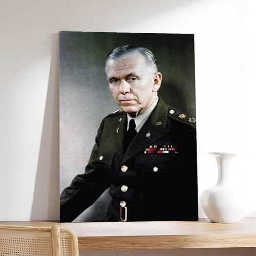Décoration murale George C Marshall 20x30 cm pour petit espace - 7