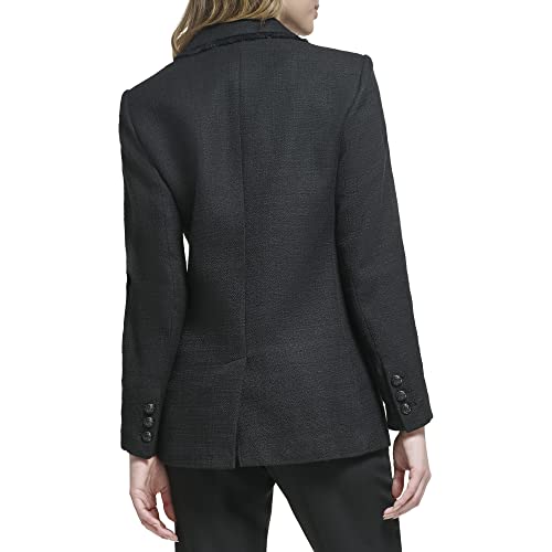 Blazer décontracté noir Karl Lagerfeld veste fluide infroissable 44