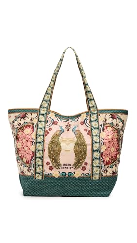 AGUA BENDITA Womens Ace Plume Tote Bag Multi One Size