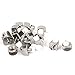 Aexit Adjustable 3mm-8mm Fall Protection Thick Half Round Glass Shelf Bracket Clamps Clip Safety Clips Holder 20pcs