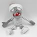 TavasHome Plants vs Zombies Plush Toy Set Pack of 3 pcs, 30cm/12'' Bandit Zombie , 25cm/10'' Egg Pusher Imp , 30cm/12'' Mummy Zombie , Stuffed Plush Gift