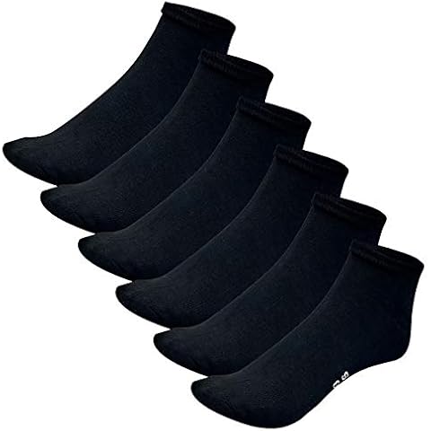 Bamboo Sports Bamboo Quarter Crew Socks- Super Soft & Comfortable Prevent Smelly & Sweaty Feet Womens Socks Size 6-9 Mens Socks Size 6-8 Cover