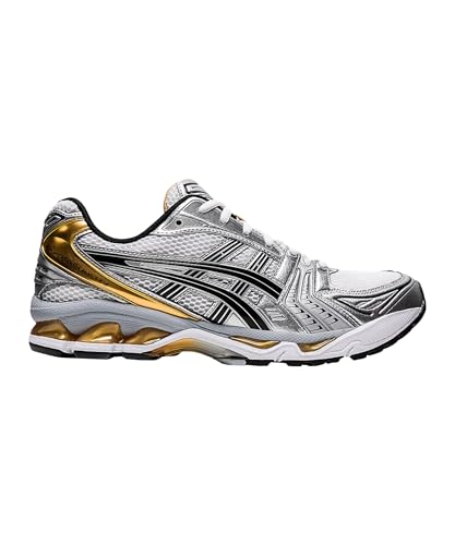 ASICS Mens Gel-Kayano 14 White/Pure Gold White/Pure Gold 1201A019 102 - Size 8.5