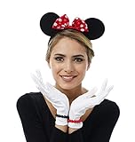 Das Kostümland Maus Set - Haarreif, Handschuhe und Armbänder