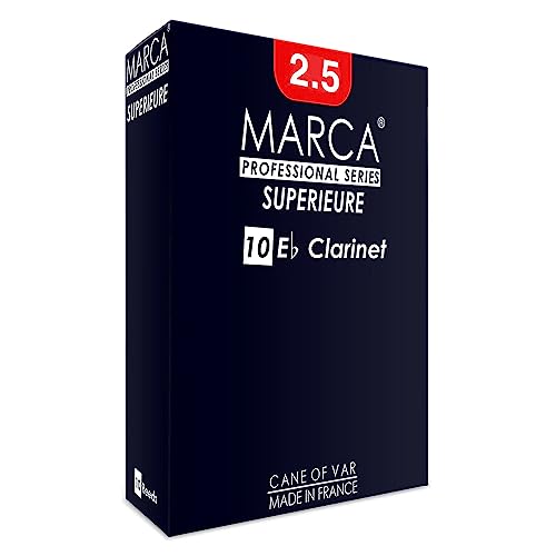 SUPERIEURE 2.5 Eb Clarinet Reeds (Pack of 10)