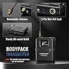 Phenyx Pro Wireless Bodypack Transmitter, UHF Bodypack Microphone for PTU-1U/PTU-2U True Diversity Wireless Microphone Systems, w/Tunable Channels, Mute Function (PWB-12) #1
