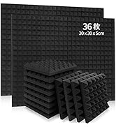 Amazon | AUSLET 24枚 吸音材 接着剤付き 防音シート 粘着性遮音