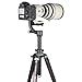 EVUMO TZ4 Tripod Center Column, 20'' Extension Ploe for XT9S Carbon Fiber Bowl Tripod, 1/4