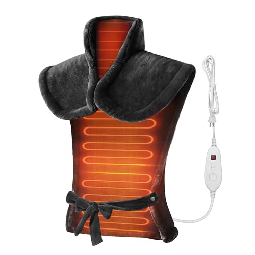 Snailaxheatingpadforbackpainrelieffsahsaeligiblelargeheatingpadforneckshouldersbackneckwarmerweightedwearablebackheatedpadautoshutoffgiftforwomenblack Urban Country Home Decor Snailax heating pad for back pain relief fsa hsa eligible large heating pad for neck shoulders back neck warmer weighted wearable back heated pad auto shut off gift for women black urban country home decor
