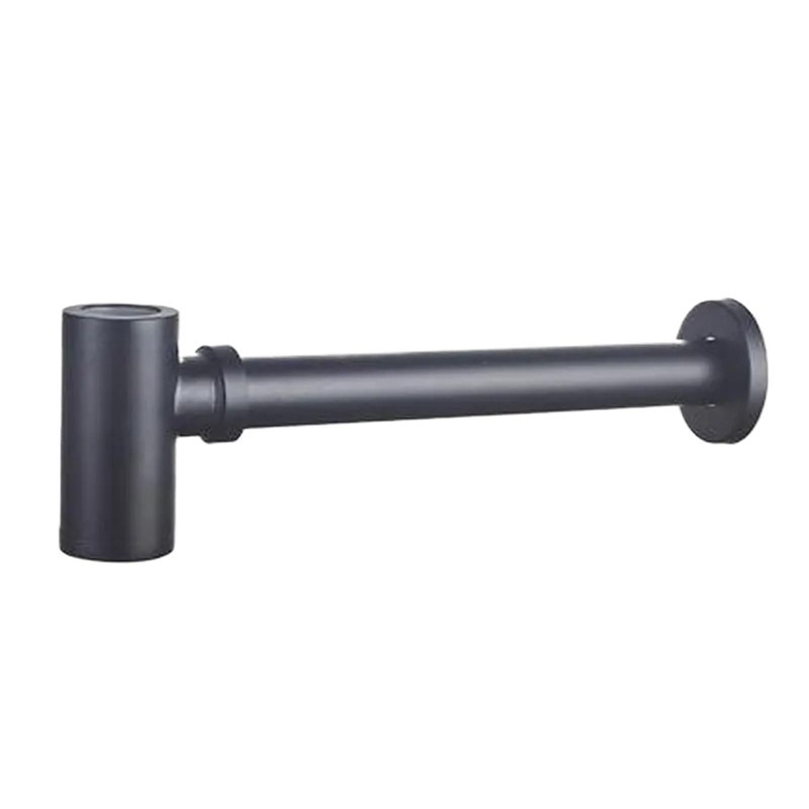 Sifone a bottiglia tonda in ottone con scarico a scomparsa, kit tubo di for sifone for lavabo, altezza regolabile Per Lavabo e Mobile Lavabo(Without Pop-up)