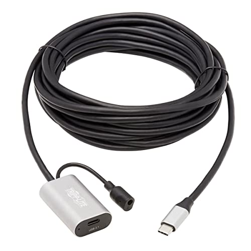 Eaton Tripp Lite USB‑C Active Extension Cable U330‑05M‑C2C, 5m 5Gbps Data‑Only Extender with 770 mA Power Support - Image 2