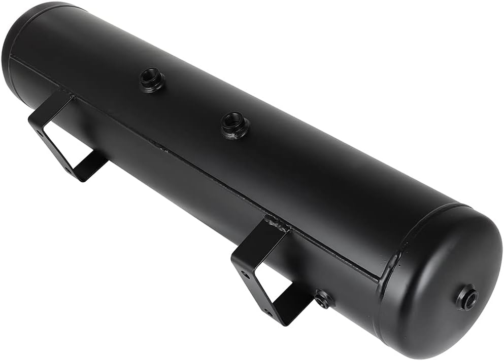 AINTIER 5GAL 7 port Horn Air Tank Air Compressor Tank Car Horn Tank Air Horn Tank Train Horn Tank