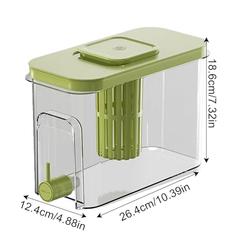 Récipient à thé avec cônes d'infusion et distributeur de boissons froides - 6