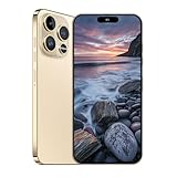 Yemjaw 15PROMA X Smartphone,Android 13.0,Long Battery Life 6800mAh,16+512GB with 128GB Memory Card Cell Phone,6.8“ HD Screen,Dual SIM,5G/Face ID/Fingerprint Lock/GPS (Gold)