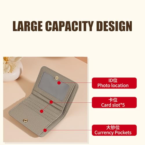 Unique Blocking PU Leather Women's Wallet Compact Short Wallets Coin Purse Change Pocket for Everyday Use and Travel4