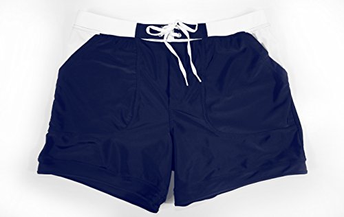 Taddlee Men Swimwear Swimsuits Solid Basic Long Swim Boxer Trunks Board Shorts4