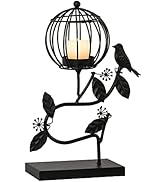 Adeco Decorative Table Candle Lanterns, Outdoor Lanterns Rustic Home Decor for Garden, Patio
