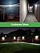 LITOM Solar Motion Sensor Light, Large Size Security lights with Front button, Low Battery Remind Indicator Lights, 3 Modes and IP67 Waterproof rating for Patio, Garden, Deck, Porch(800LM 2 Packs )