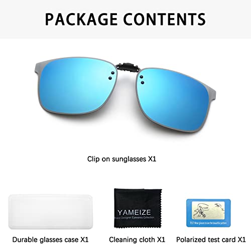 YAMEIZE Occhiali da Sole Polarizzati Clip - per