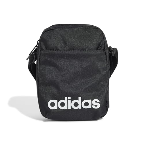 adidas Unisex - Adulto Linear Organizer, Black/White, One Size
