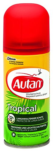 Autan Tropical Dry Spray, 1 Pack (1 x 100 ml)