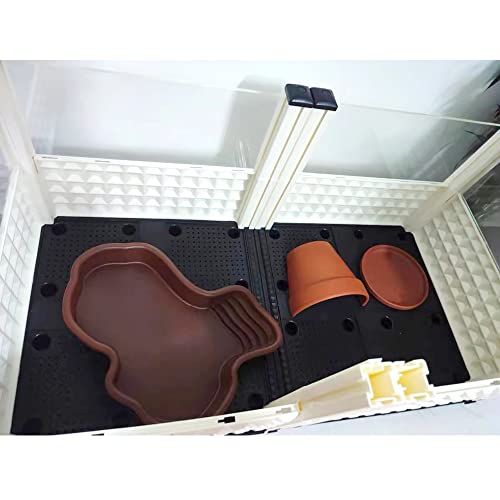 image for Flushbay Extra Large Reptile Bathing Pool Reptile Feeding Dish Water B