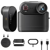 4K 30FPS Vlog Kamera, 64GB POV-Kamera, 10m wasserdicht Bodycam, Mini-Action cam mit 6 Achsen Stabilisierung, 150° freihändige Sportkamera, Tiny Actioncam, 4,5 Stunden Akkulaufzeit, überall montierbar