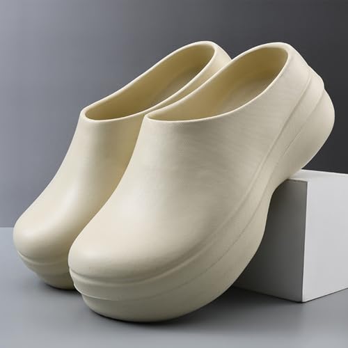 Men's Covered Slides - Thick Sole Leisure Sandals | Toe Protection & Ventilated Comfort2