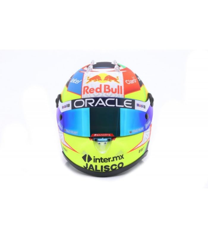 Casco Schuberth 1/2 Sergio Pérez F1 2023 para decorar tu oficina 2