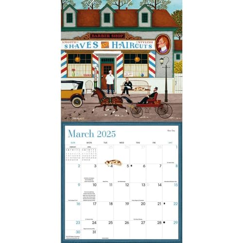 Wysockiamericana2025wallcalendar  Urban Country Home Decor Wysocki americana 2025 wall calendar  urban country home decor