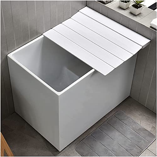 Couvercle de bain plus épais pour maintenir l'eau chaude du bain - 2