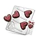 Love on a Heart Lollipop Chocolate Candy Mold 218