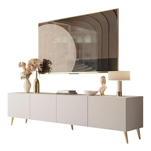 Lookway TV-Schrank in Kaschmir mit Onyx-Beinen