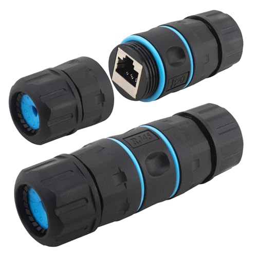 Coupleur RJ45 10 Gbit/s Cat6 étanche IP68 adaptateur réseau femelle vers femelle