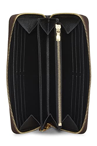 Pre-Loved Monogram Reversed Giant Zippy Continental, Brown4