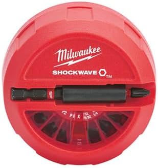Milwaukee Electric - SHOCKWAVE IMP DUTY DR/22PC BITS PUCK/10 PER SLEEVE