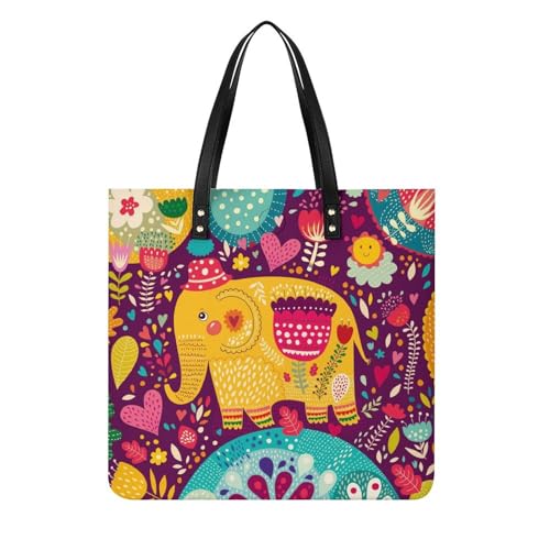 Sac à main shopper éléphant classique fini le manque de place avec ce grand tote bag de voyage