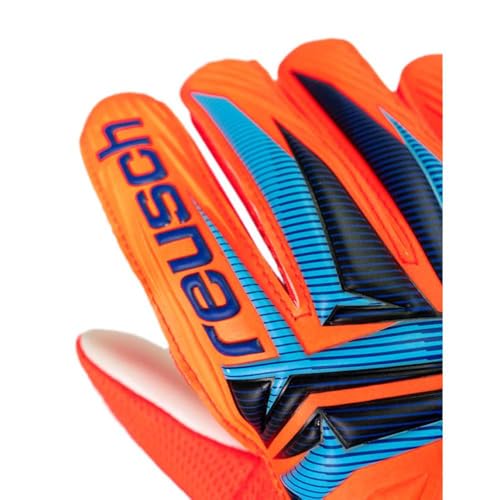 Guantes Reusch Attrakt Starter Solid Junior con palma resistente para fútbol base 2