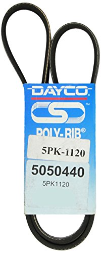 Courroie d'accessoires Dayco 5050440 de rechange pour poulie alternateur et pompe direction