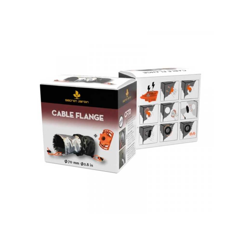 Cable Fittings in cabinets Secret Jardin Double Flange Cable (70mm)