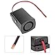 Aramox Car Buzzer Alarm, Rückwärts Piepser Auto, Universal 12V Rückfahrsummer 115db Auto Rückfahralarm Backup Horn Beeper Summer Schwarz