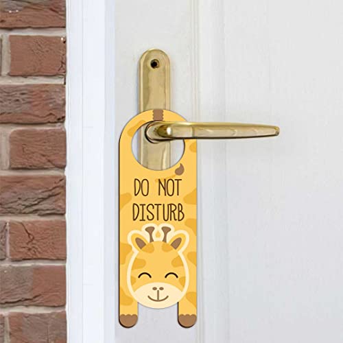 Image of CVANU Do Not Disturb Wooden Door Sign Hanger Size(24cm x 8.5cm) cv61