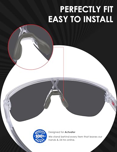 Image of BLAZERBUCK Replacement Nose Pads Piece for Oakley Actuator OO9250-Standard Fit | Low Bridge Fit