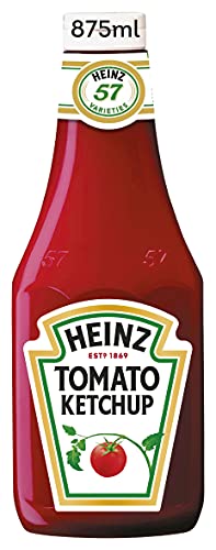 Sauce Ketchup Heinz format 875ml pack de 8 idéal pour vos barbecues et burgers maison